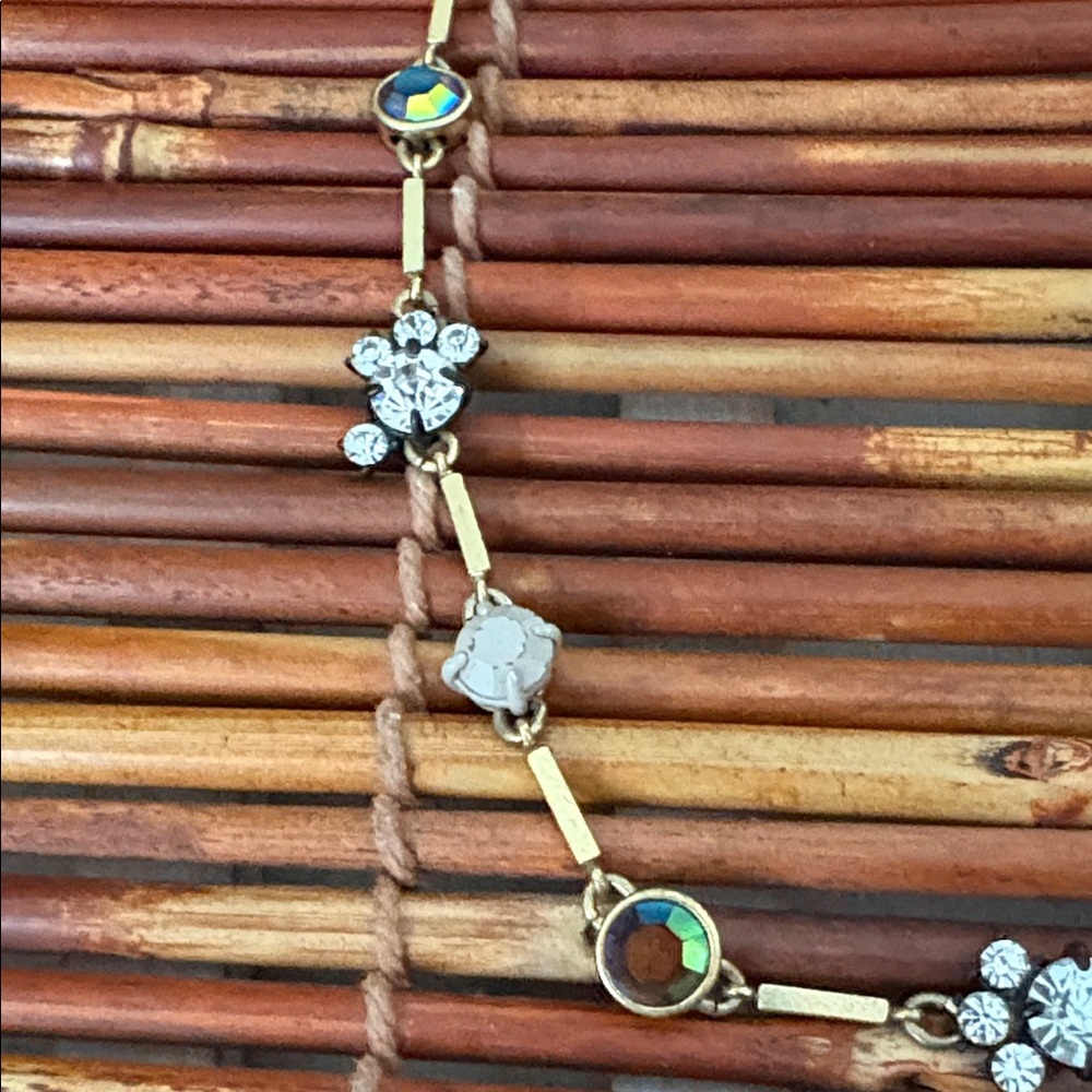 J. Crew Gold and Silver Floral Necklace - Picture 6 of 6